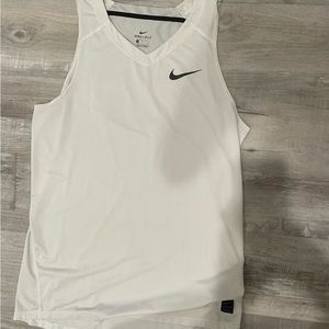 White Nike Tank